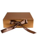 Gift box - Copper with logo ribbon